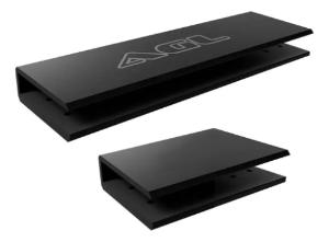 Suporte Encaixe Vidro Mola A�rea AGL - Preto