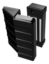 Fechadura Eletro�m� AL150 AGL Preto - Magn�tico Porta Port�o Vidro