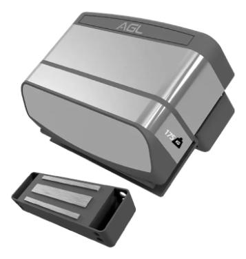 Fechadura Eletro�m� AL175 AGL Inox - Magn�tico Porta Port�o Vidro