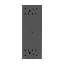 Suporte Fechadura Eletro�m� PV Cinza Encaixe Vidro Al150 At� Al200 AGL - Magn�tico