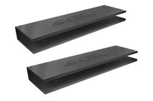 Suporte Fechadura Eletro�m� PV Cinza Encaixe Vidro Al150 At� Al200 AGL - Magn�tico