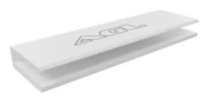 Suporte Encaixe Vidro Mola A�rea AGL - Branco