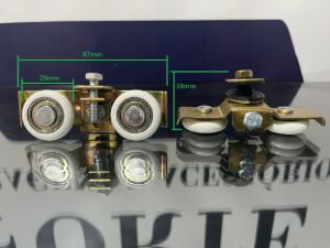 Kit c/ 10 Roldanas Duplas 1125RD Regulagem Brock 8 e 10mm Porta Vidro Peso