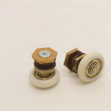 Kit c/ 4 Roldanas Exc�ntricas p/ Box 1125E Porta Vidro Box Banheiro Janela Blindex