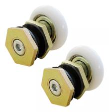 Kit c/ 20 Roldanas Exc�ntricas p/ Box 1125E Porta Vidro Box Banheiro Janela Blindex