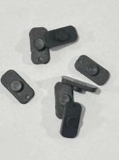 Kit c/ 100 Batentes 1405 batedor p/ Box 6 e 8mm vidros portas janelas blindex