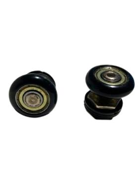 Kit c/ 4 Roldanas Excentricas p/ Box 1125E Multimetais 6 e 8mm Porta Vidro Banheiro Janela Blindex