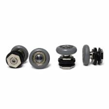 Kit c/ 4 Roldanas Excentricas p/ Box 1125E Multimetais 6 e 8mm Porta Vidro Banheiro Janela Blindex
