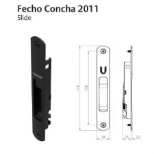 Fecho Concha Suprema Preto 2011/A Slide Udinese Original