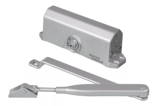 Mola Aerea Hidraulica DormaKaba 200/2 Prata P/ Porta Madeira/Metal/Aluminio