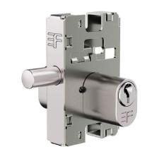 Miolo 1520 Oval Cilindro 2 Chaves p/ Fechadura Porta Pivotante Vidro - Cromado