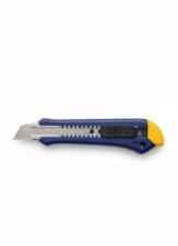 Estilete Largo Profissional Irwin L�mina 18mm Azul Amarelo