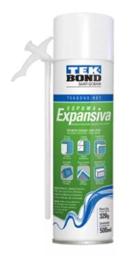 Espuma Expansiva Poliuretano 500ml / 320g Tekbond