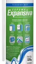 Espuma Expansiva Poliuretano 500ml / 320g Tekbond