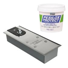 Kit Mola Dormakaba BTS-75V + Selante Persilox Porta Piso Vidro Blindex