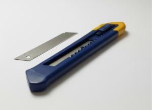 Kit 1 Estilete Largo Profissional Irwin + 10 L�minas 18mm