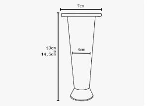 P� em alum�nio para arm�rios, m�veis de 13cm ou (130mm) e com sapata regul�vel