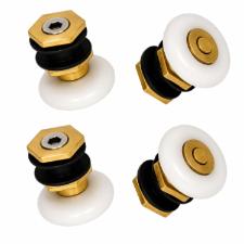 Kit c/ 50 Roldanas Tec Vidro 2125R8TV 8mm (Sem Rolamento) Exc�ntricas Porta Box