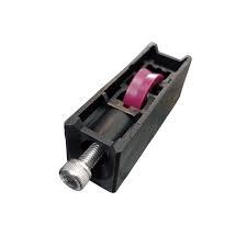 Kit c/ 20 Rol440 Roldana Simples Regul�vel Linha Suprema Udinese 30kg Preta