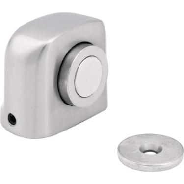 Prendedor Trava Portas Magn�tico Cromado Fixador p/ Madeira Vidro Alum�nio ACM Ferro