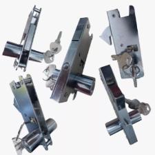 Miolo 1510 Redondo Cilindro 2 Chaves p/ Fechadura Bico de Papagaio Porta Correr Vidro - Hela - Cromado