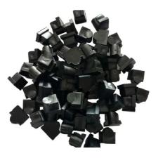 Kit c/ 100 Batentes 1406 limitador / igrejinha / castelo p/ Vidros 8 e 10mm janelas portas blindex