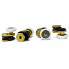1 Roldana Super Exc�ntrica Compensadora Regulagem Salva Porta Vidro 8 e 10mm 1125E