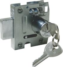 Miolo 3210 Hela Cilindro 2 Chaves p/ Fechadura Redondo Porta Pivotante Vidro Cromado