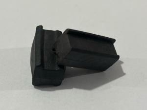 kit c/ 100 Batentes inferior click maci�o emborrachado Vidro 8 e 10mm janela porta