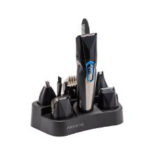 Aparador de Pelos Vizzo ap 03 7 em 1 Preto Bivolt Agratto + Brinde