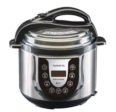 Panela De Press�o El�trica 220v Agratto + Brinde