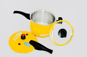 Panela Press�o 4,5l Fechamento Externo Amarelo