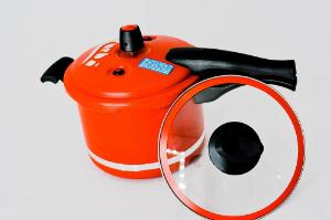 Panela Press�o 4,5l Fechamento Externo Vermelho