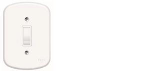 Interruptor Fame Paralelo Com Placa 10A/250V Blanc 0594