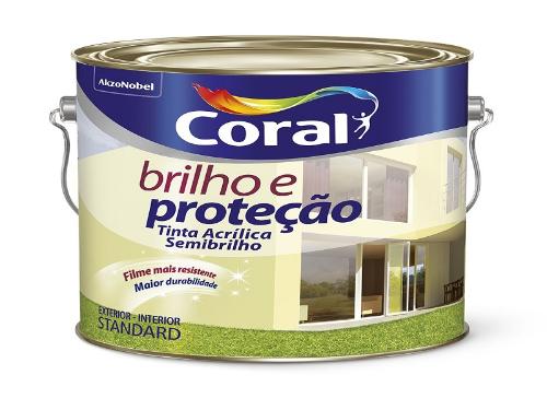 TINTA ACRIL SEMIBRILHO BRILHO E PROTECAO BRANCO 3,6LT 5202138
