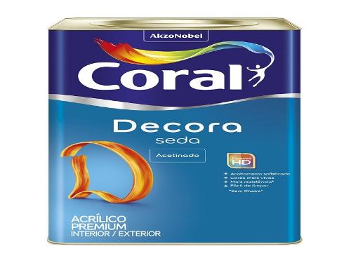 TINTA ACRIL. ACETINADO DECORA SEDA BRANCO 18LT 5229669