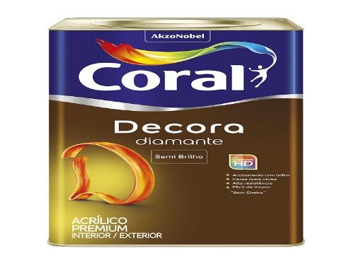TINTA ACRIL. SEMI BRILHO DECORA DIAMANTE BRANCO 18LT 5239355