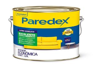TINTA LATEX FOSCA PAREDEX BRANCO 3,6LT 5202025