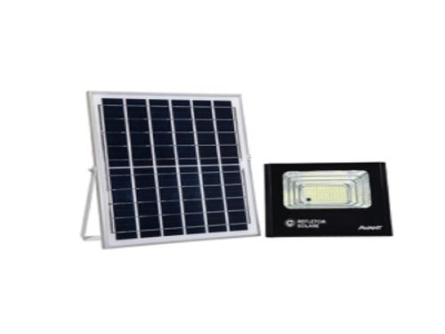 REFLETOR SOLAR 60W 6500K IP65 BRANCA C/ CONTROLE REMOTO