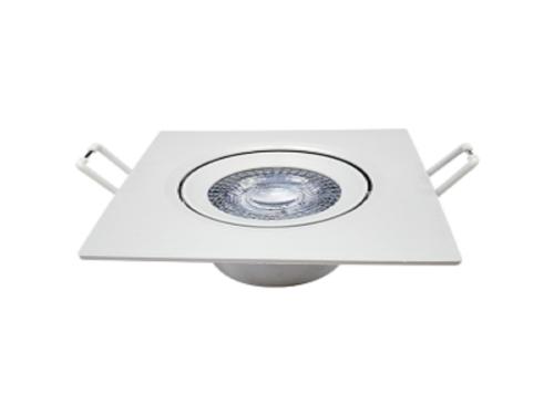 SPOT LED QUADRADO 3W 6500K BRANCA