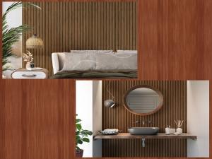 REVESTIMENTO GRES RETIF RIPADO CANELA PLUS 45X90 1,62M�