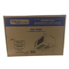 Suporte Refor�ado Para Forno Microondas Lava-Lou�as Preto SUP 2000