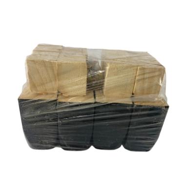 P� para guarda-roupas de madeira Preto com 8 p�s e paraf