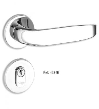 Fechadura Roseta Redonda Oxidada WC - Haga