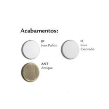 Fechadura Brava Roseta Redonda Externa Antique - Haga