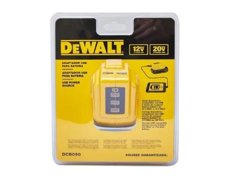 Adaptador DeWalt Usb Para Bateria 12v/20v Max