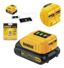 Adaptador DeWalt Usb Para Bateria 12v/20v Max
