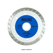 Disco Diamantado Turbo 110 x 20mm - Rocast