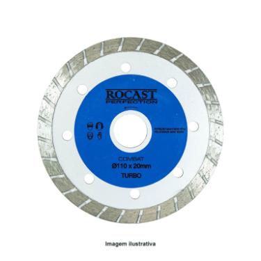 Disco Diamantado Turbo 110 x 20mm - Rocast