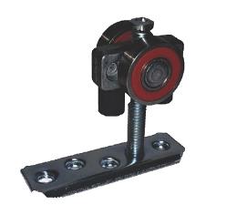 Roldana Perfil Reta 2 Rodas Com Rolamento